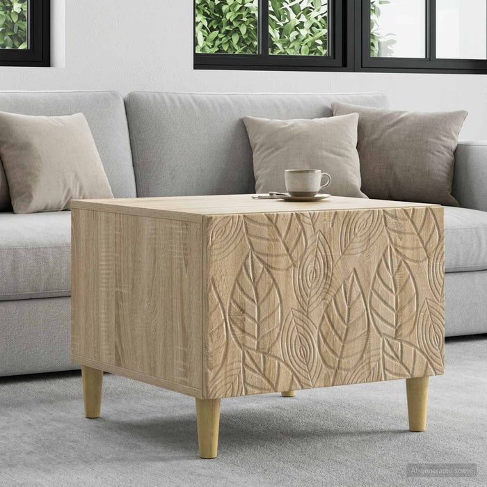 Masă de cafea Stejar Sonoma 50 x 49 x 40 cm Lemn prelucrat - WALTI WALTI