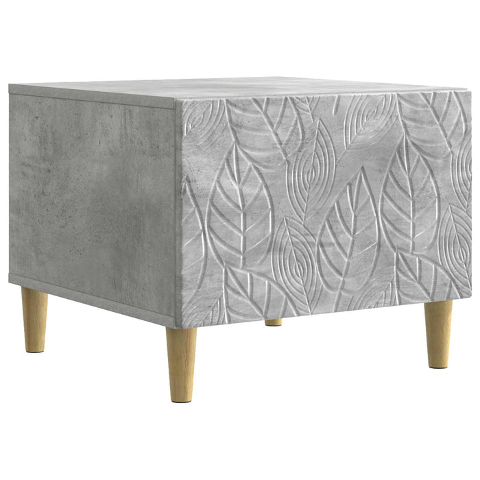 Masă de cafea Gri Beton 50 x 49 x 40 cm Lemn prelucrat - WALTI WALTI