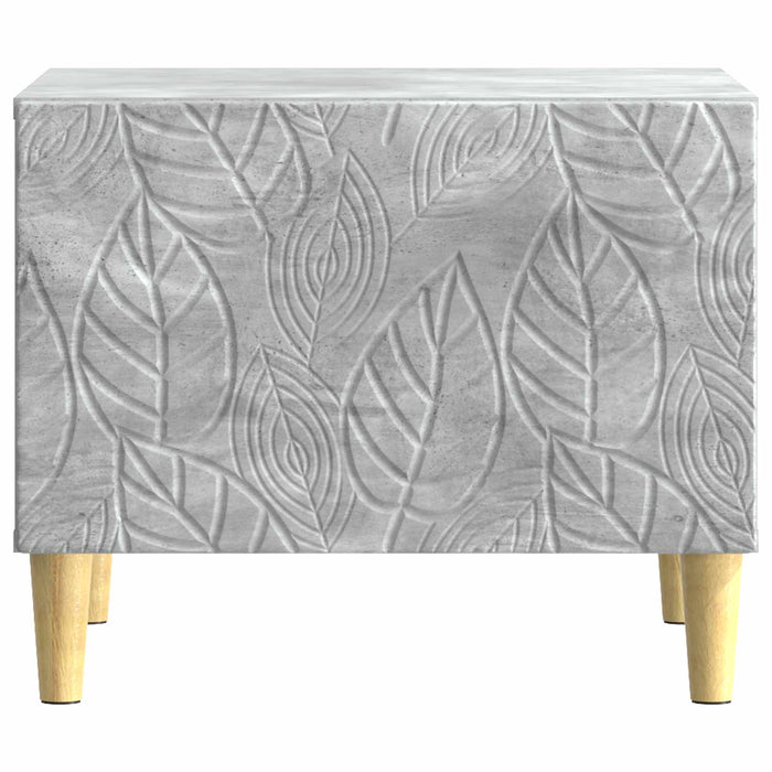 Masă de cafea Gri Beton 50 x 49 x 40 cm Lemn prelucrat - WALTI WALTI