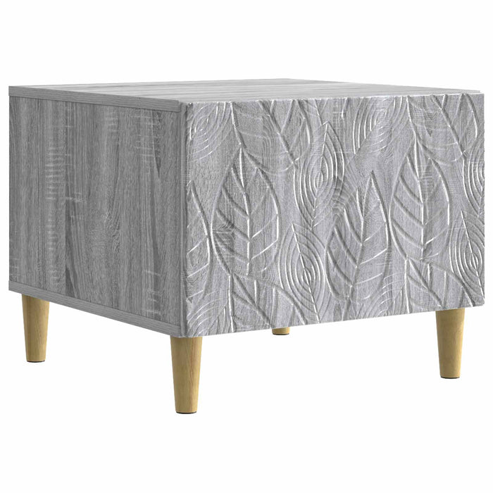 Masă de cafea Sonoma gri 50 x 49 x 40 cm Lemn prelucrat - WALTI WALTI