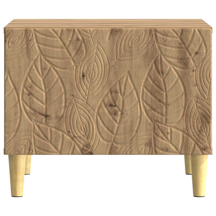 Masă de cafea Stejar Artizanal 50 x 49 x 40 cm Lemn prelucrat - WALTI WALTI