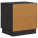 Dulap de noapte 2 pcs Negru 43 x 34,5 x 44,5 cm Lemn prelucrat - WALTI WALTI