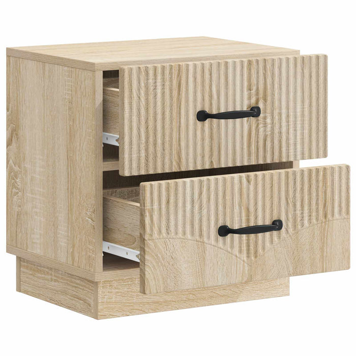 Dulap de noapte cu sertar Stejar Sonoma 43 x 34,5 x 44,5 cm - WALTI WALTI
