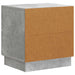 Dulap de noapte Gri Beton 43 x 34,5 x 44,5 cm Lemn prelucrat - WALTI WALTI