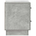 Dulap de noapte Gri Beton 43 x 34,5 x 44,5 cm Lemn prelucrat - WALTI WALTI