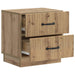 Dulap de noapte 2 pcs Stejar Artizanal 43 x 34,5 x 44,5 cm - WALTI WALTI
