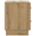 Dulap de noapte 2 pcs Stejar Artizanal 43 x 34,5 x 44,5 cm - WALTI WALTI