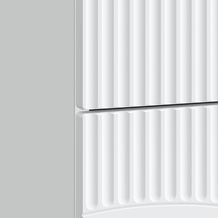 Dulap de noapte Alb 62 x 34,5 x 44,5 cm Lemn prelucrat - WALTI WALTI