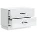 Dulap de noapte Alb 62 x 34,5 x 44,5 cm Lemn prelucrat - WALTI WALTI