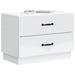 Dulap de noapte Alb 62 x 34,5 x 44,5 cm Lemn prelucrat - WALTI WALTI