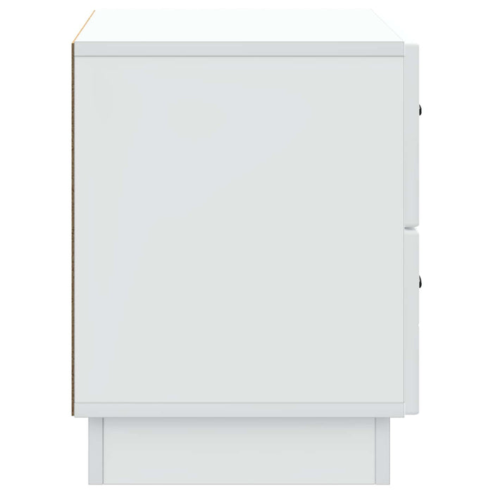 Dulap de noapte Alb 62 x 34,5 x 44,5 cm Lemn prelucrat - WALTI WALTI