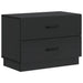 Dulap de noapte Negru 62 x 34,5 x 44,5 cm Lemn prelucrat - WALTI WALTI