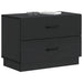 Dulap de noapte Negru 62 x 34,5 x 44,5 cm Lemn prelucrat - WALTI WALTI
