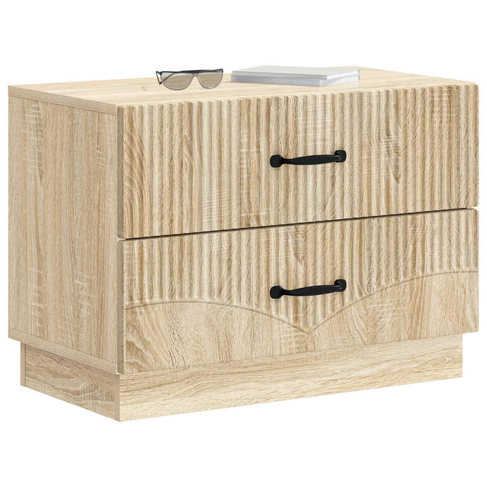 Dulap de noapte cu sertar Stejar Sonoma 62 x 34,5 x 44,5 cm - WALTI WALTI