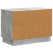 Dulap de noapte Gri Beton 62 x 34,5 x 44,5 cm Lemn prelucrat - WALTI WALTI