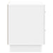 Dulap de noapte cu sertar Alb foarte lucios 62 x 34,5 x 44,5 cm - WALTI WALTI