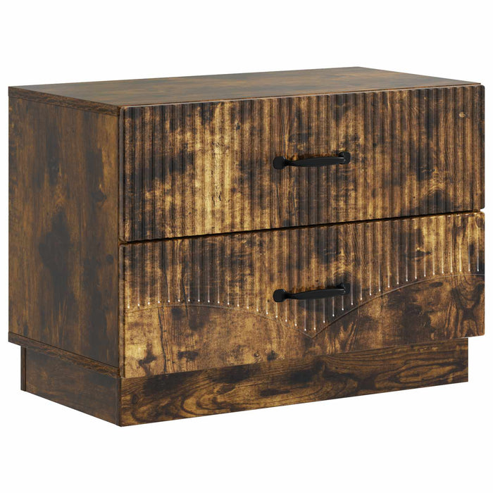Dulap de noapte cu sertar Stejar fumuriu 62 x 34,5 x 44,5 cm - WALTI WALTI