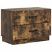 Dulap de noapte cu sertar Stejar fumuriu 62 x 34,5 x 44,5 cm - WALTI WALTI