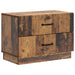 Dulap de noapte Lemn vechi 62 x 34,5 x 44,5 cm Lemn prelucrat - WALTI WALTI