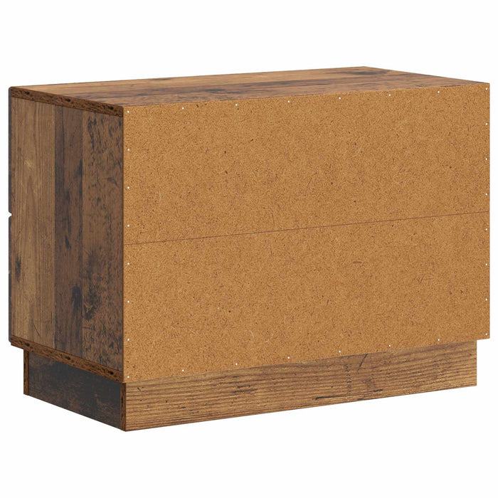 Dulap de noapte Lemn vechi 62 x 34,5 x 44,5 cm Lemn prelucrat - WALTI WALTI