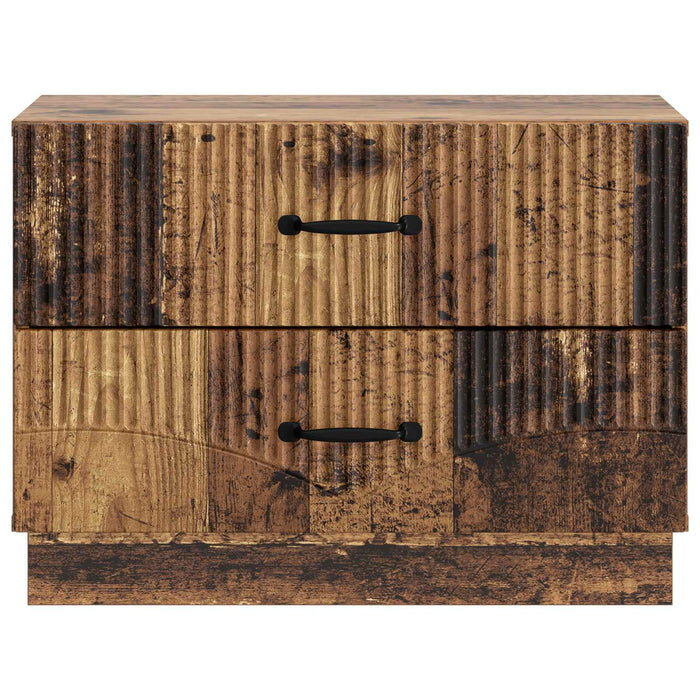 Dulap de noapte Lemn vechi 62 x 34,5 x 44,5 cm Lemn prelucrat - WALTI WALTI