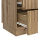 Dulap de noapte cu sertar Stejar Artizanal 62 x 34,5 x 44,5 cm - WALTI WALTI