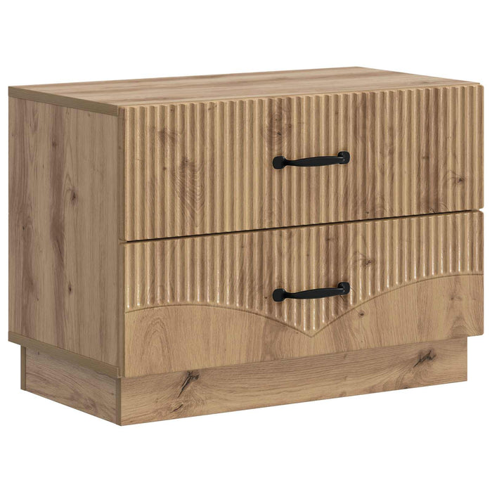 Dulap de noapte cu sertar Stejar Artizanal 62 x 34,5 x 44,5 cm - WALTI WALTI