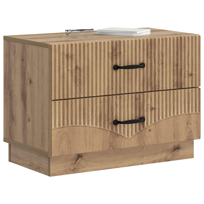 Dulap de noapte cu sertar Stejar Artizanal 62 x 34,5 x 44,5 cm - WALTI WALTI