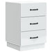 Dulap de noapte cu sertar Alb 43 x 41 x 63,5 cm Lemn prelucrat - WALTI WALTI