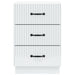 Dulap de noapte cu sertar Alb 43 x 41 x 63,5 cm Lemn prelucrat - WALTI WALTI