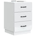 Dulap de noapte cu sertar Alb 43 x 41 x 63,5 cm Lemn prelucrat - WALTI WALTI
