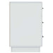 Dulap de noapte cu sertar Alb 43 x 41 x 63,5 cm Lemn prelucrat - WALTI WALTI