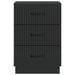 Dulap de noapte Negru 43 x 41 x 63,5 cm Lemn prelucrat - WALTI WALTI