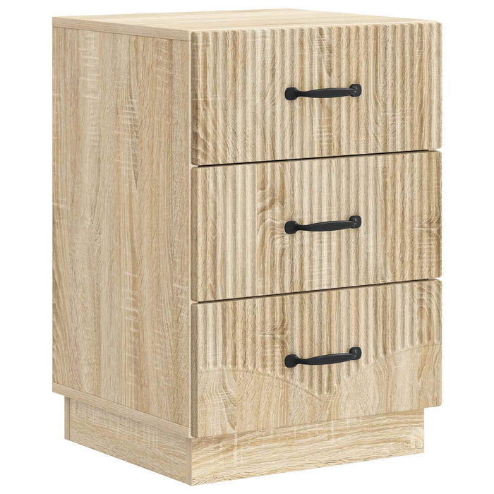 Dulap de noapte Stejar Sonoma 43 x 41 x 63,5 cm Lemn prelucrat - WALTI WALTI