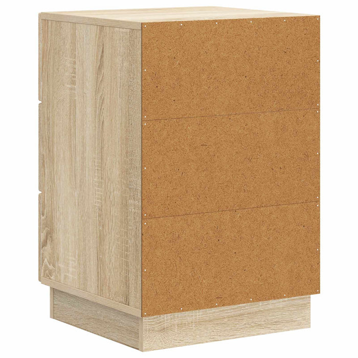 Dulap de noapte Stejar Sonoma 43 x 41 x 63,5 cm Lemn prelucrat - WALTI WALTI