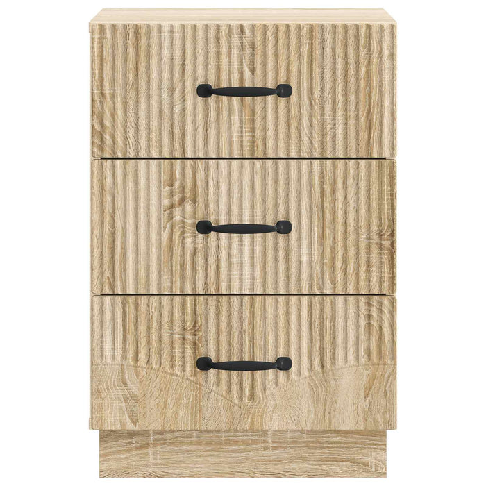 Dulap de noapte Stejar Sonoma 43 x 41 x 63,5 cm Lemn prelucrat - WALTI WALTI