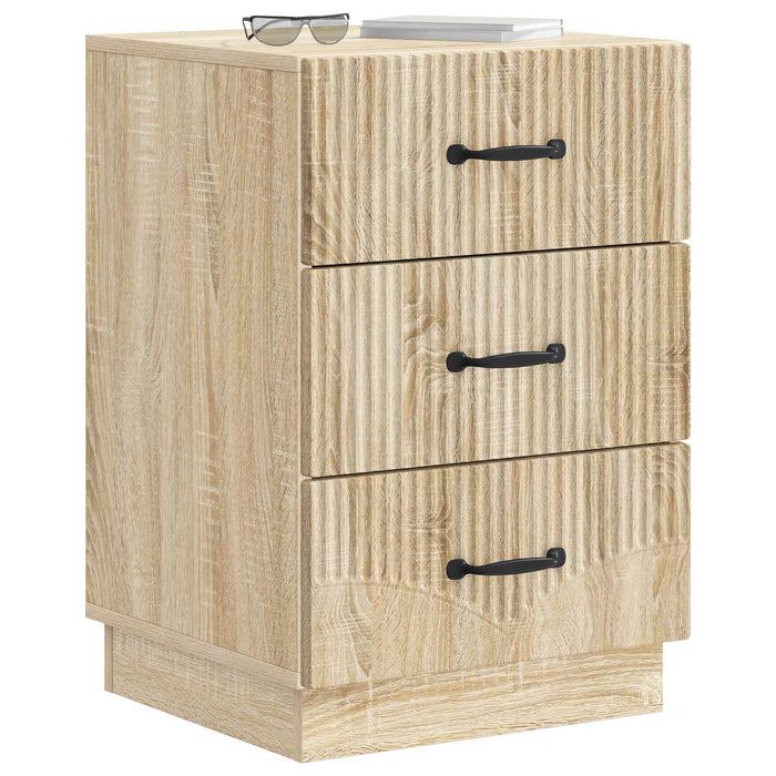Dulap de noapte Stejar Sonoma 43 x 41 x 63,5 cm Lemn prelucrat - WALTI WALTI