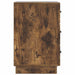 Dulap de noapte Stejar fumuriu 43 x 41 x 63,5 cm Lemn prelucrat - WALTI WALTI