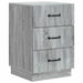 Dulap de noapte Sonoma gri 43 x 41 x 63,5 cm Lemn prelucrat - WALTI WALTI