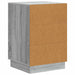 Dulap de noapte Sonoma gri 43 x 41 x 63,5 cm Lemn prelucrat - WALTI WALTI