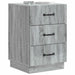 Dulap de noapte Sonoma gri 43 x 41 x 63,5 cm Lemn prelucrat - WALTI WALTI