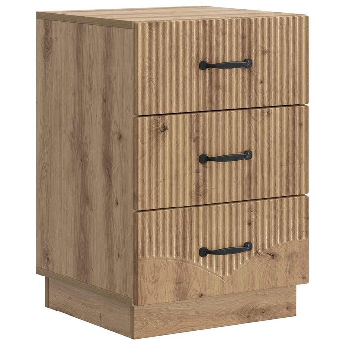 Dulap de noapte cu sertar Stejar Artizanal 43 x 41 x 63,5 cm - WALTI WALTI