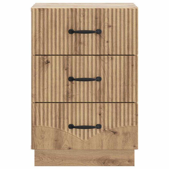 Dulap de noapte cu sertar Stejar Artizanal 43 x 41 x 63,5 cm - WALTI WALTI