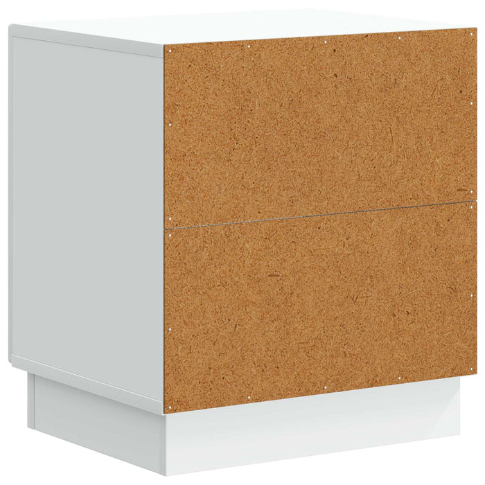 Noptieră Alb 43 x 34,5 x 47 cm Lemn prelucrat - WALTI WALTI