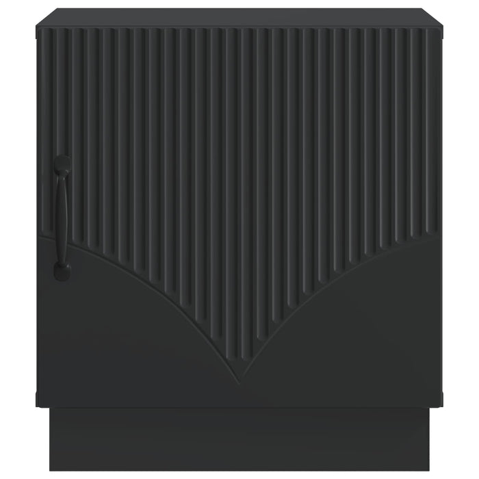 Noptieră Negru 43 x 34,5 x 47 cm Lemn prelucrat - WALTI WALTI