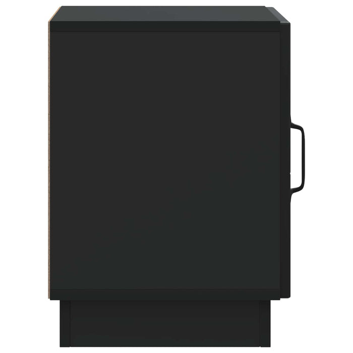 Noptieră Negru 43 x 34,5 x 47 cm Lemn prelucrat - WALTI WALTI