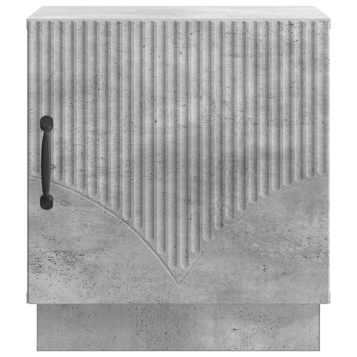 Noptieră Gri Concret 43 x 34,5 x 47 cm Lemn prelucrat - WALTI WALTI
