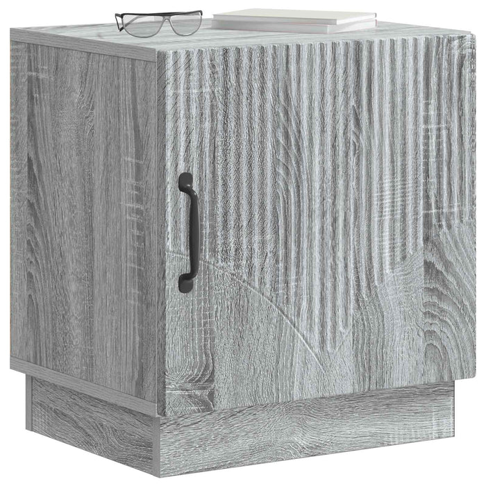 Noptieră Sonoma gri 43 x 34,5 x 47 cm Lemn prelucrat - WALTI WALTI