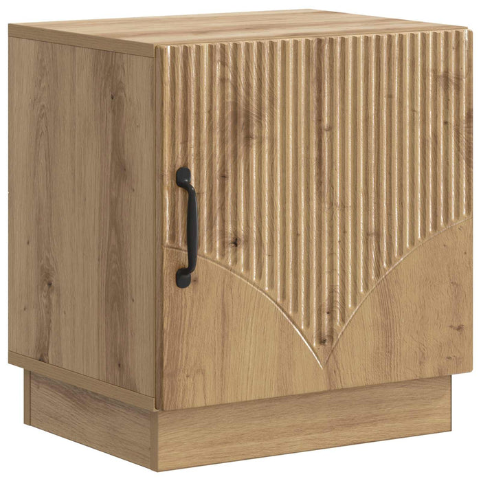 Noptieră Stejar artizanal 43 x 34,5 x 47 cm Lemn prelucrat - WALTI WALTI