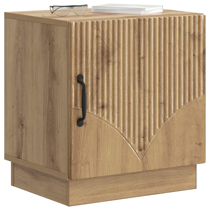 Noptieră Stejar artizanal 43 x 34,5 x 47 cm Lemn prelucrat - WALTI WALTI